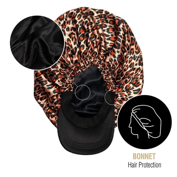 ⭐4/$15 Red by Kiss x Keyshia Cole Satin Visor Bonnet - Picture 6 of 9